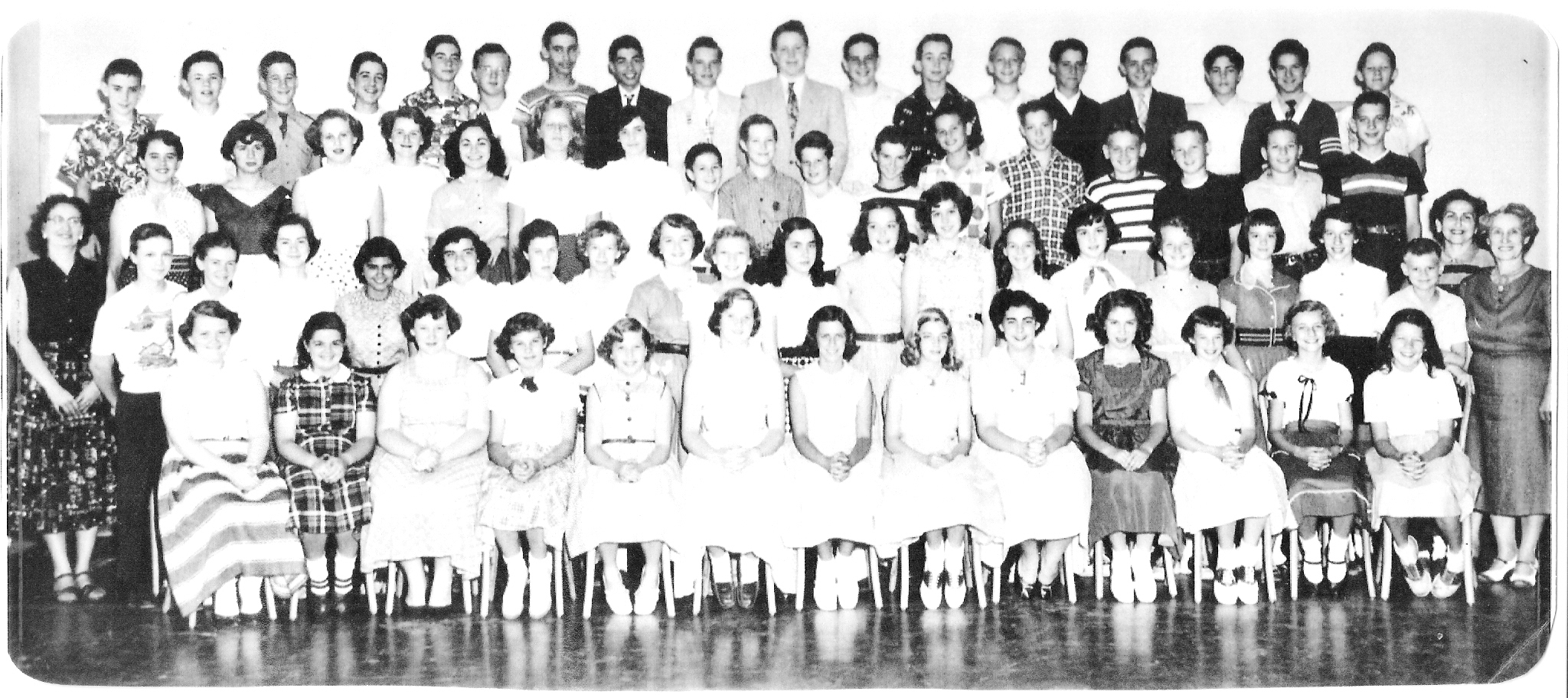 1953:  7th grade class at Annandale Elementary School